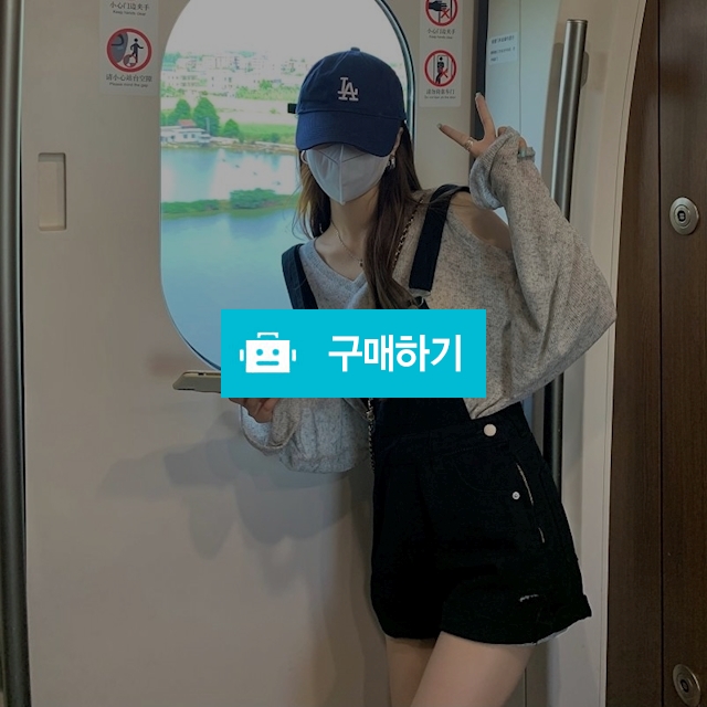 60010859 멜빵바지&그레이상의 / 여성쇼핑몰 이즈굿 / 디비디비 / 구매하기 / 특가할인