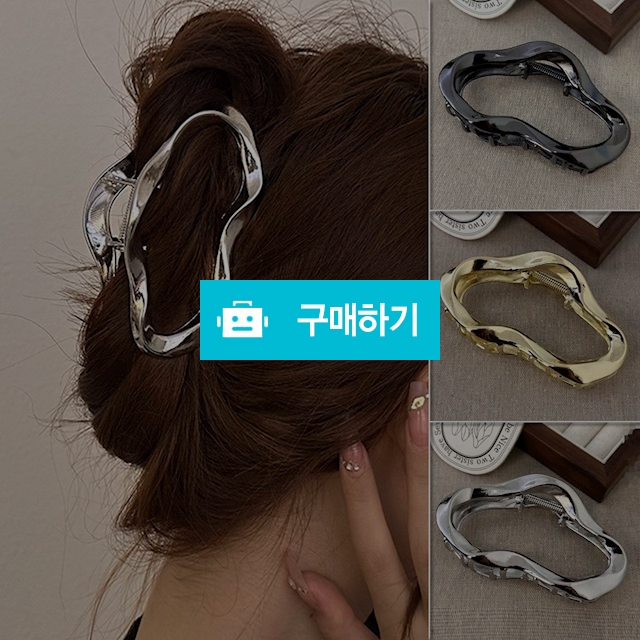 글레드 도금 집게핀 헤어 악세사리 반묶음 머리 미니집게핀 / 슈에뜨지니 / 디비디비 / 구매하기 / 특가할인