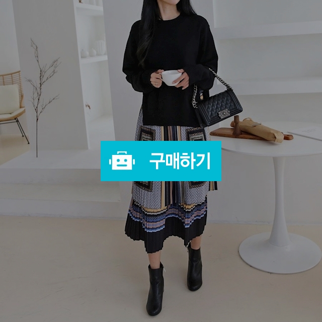 니트 레이어드 나염패턴 플리츠 롱원피스(2color) / 홍블리스토리2님의 스토어 / 디비디비 / 구매하기 / 특가할인