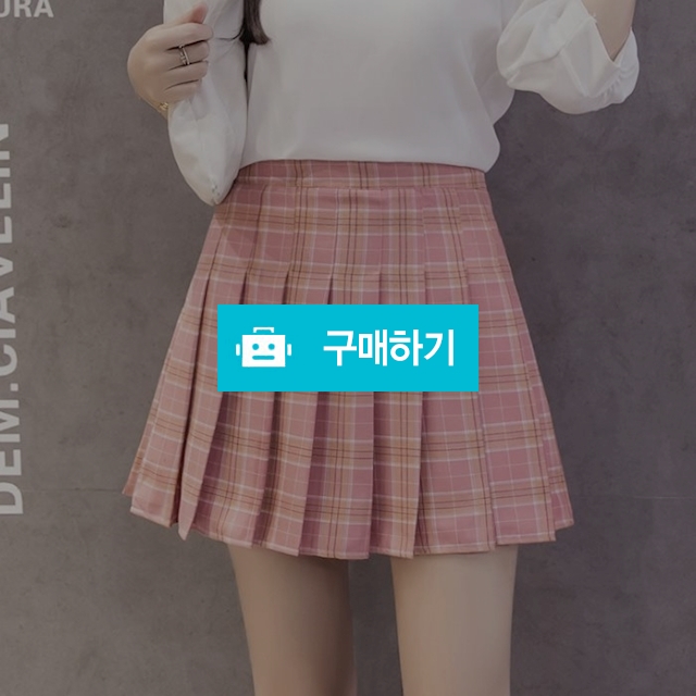 [무료배송]테니스 스커트 체크패턴 CP핑크 / yogone님의 스토어 / 디비디비 / 구매하기 / 특가할인