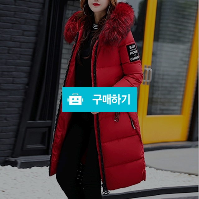 라쿤퍼 슬림핏 후드 패딩 롱 점퍼 / 러블리중 / 디비디비 / 구매하기 / 특가할인