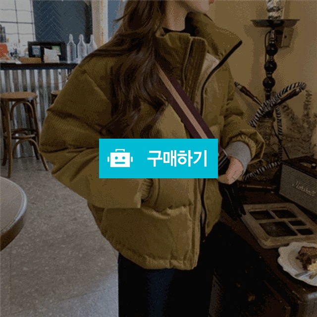 배색아츄패딩 / Comingme / 디비디비 / 구매하기 / 특가할인