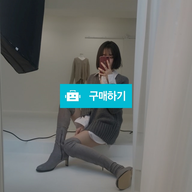 스웨이드 스판 싸이하이 롱부츠 / NINNA / 디비디비 / 구매하기 / 특가할인