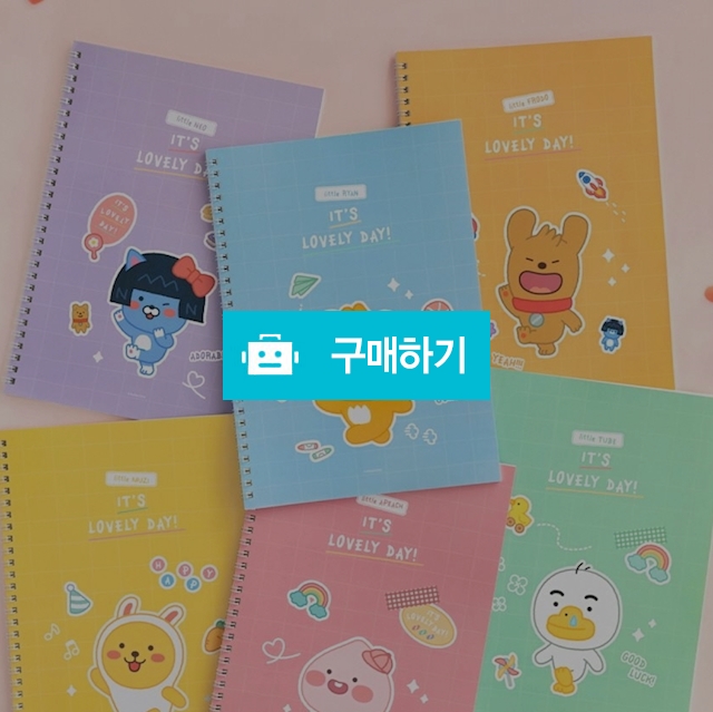 리틀카카오프렌즈 중고생 러블리 신학기 스프링 노트 / 설래임 / 디비디비 / 구매하기 / 특가할인