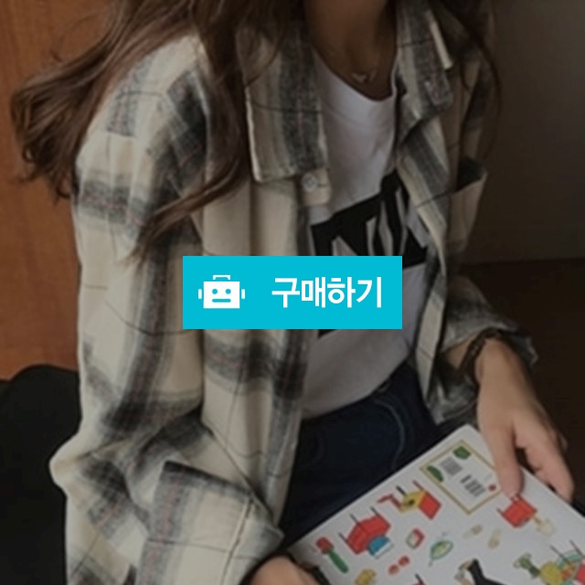 체크 베이직 셔츠 / 진엘리야 / 디비디비 / 구매하기 / 특가할인