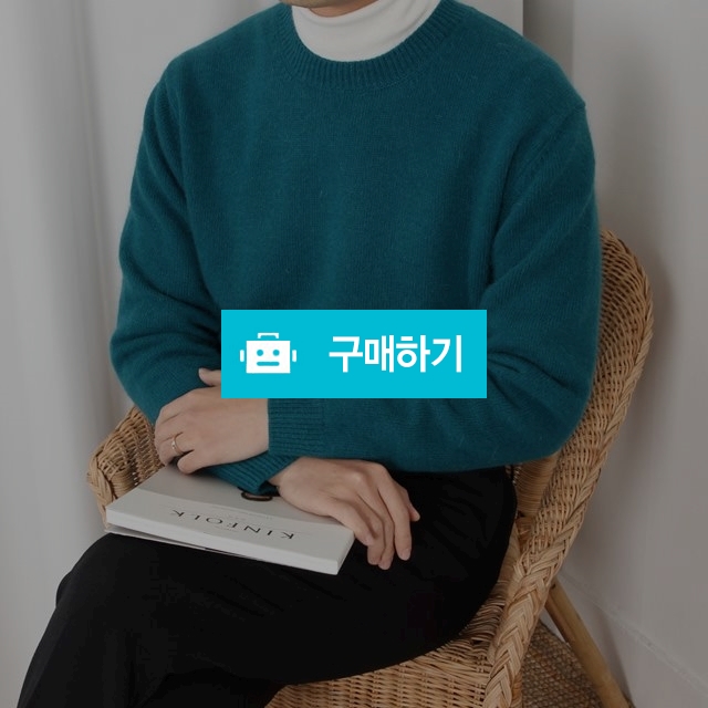 프리미엄 남자 앙고라 니트 / 바이심즈 / 디비디비 / 구매하기 / 특가할인