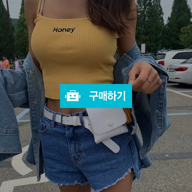 허니 크롭 스퀘어 끈나시 / 파이브룸 / 디비디비 / 구매하기 / 특가할인