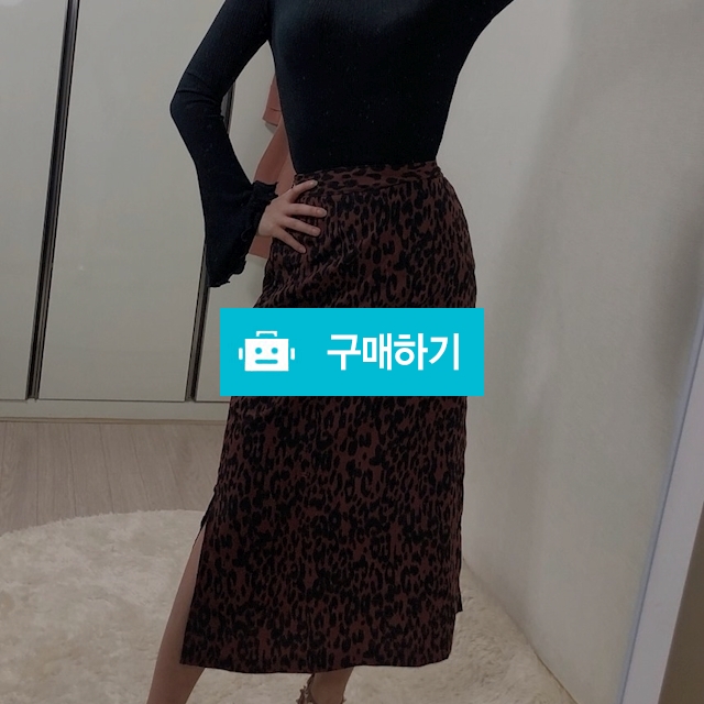 트임 하이웨스트 호피 스커트 / lmy 이민영 님의 스토어 / 디비디비 / 구매하기 / 특가할인