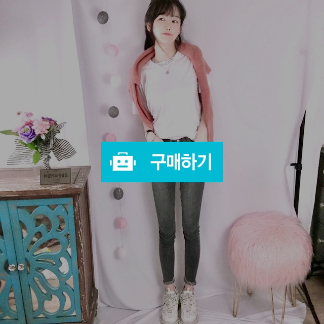 라운드넥 심플 모헤어 긴팔니트 / 오요샵 / 디비디비 / 구매하기 / 특가할인
