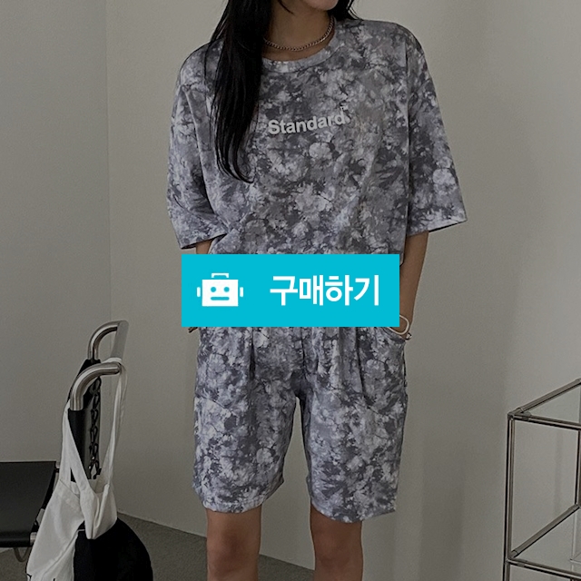 여성 여름 트레이닝 세트 밴딩 반바지 워싱 반팔 티셔츠 / 도도해닷컴 / 디비디비 / 구매하기 / 특가할인