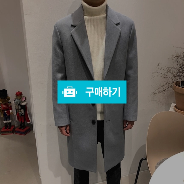 남성 캐시미어 하늘색 코트 / 애프터제이님의 스토어 / 디비디비 / 구매하기 / 특가할인