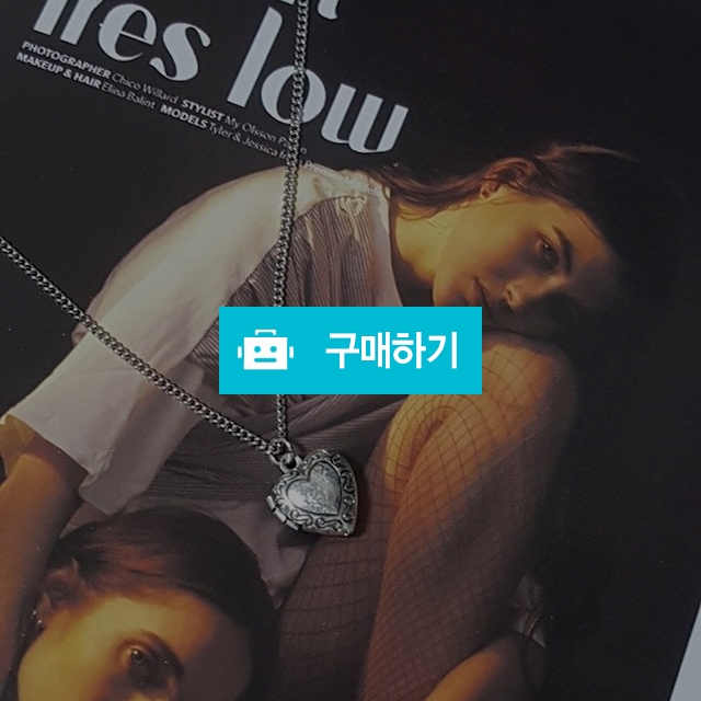 하트 오픈 액자 목걸이 / ssineul / 디비디비 / 구매하기 / 특가할인