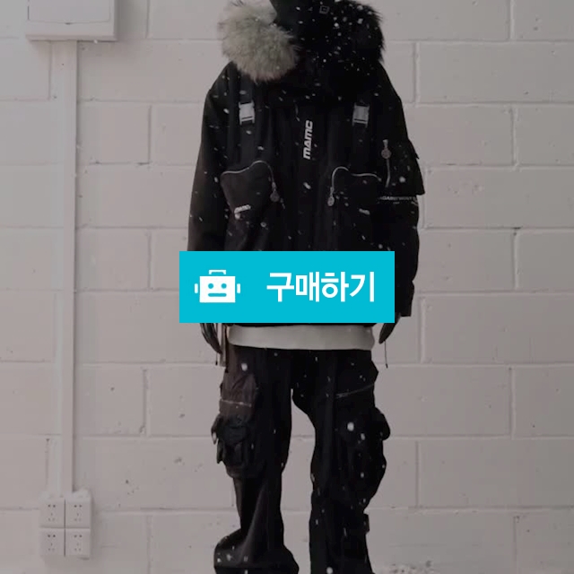 [MAMC] 스트릿 지퍼스 스트랩 포켓 오버핏 패딩점퍼 / SMW (Special Man Wear) / 디비디비 / 구매하기 / 특가할인