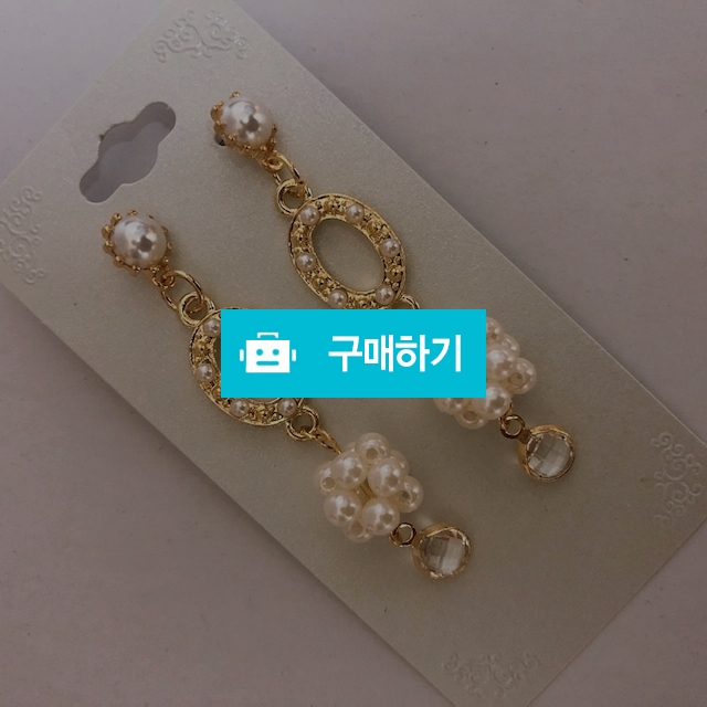 진주 꽃송이 귀걸이 / 율아샵 / 디비디비 / 구매하기 / 특가할인