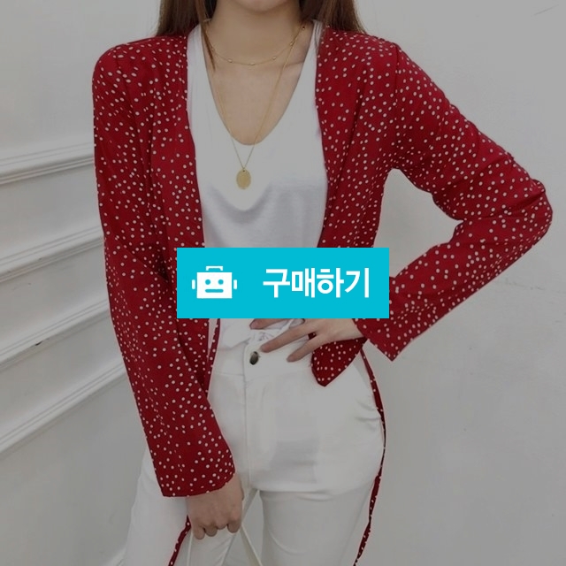봄 도트 숏 가디건 / sosoyeon_y님의 스토어 / 디비디비 / 구매하기 / 특가할인