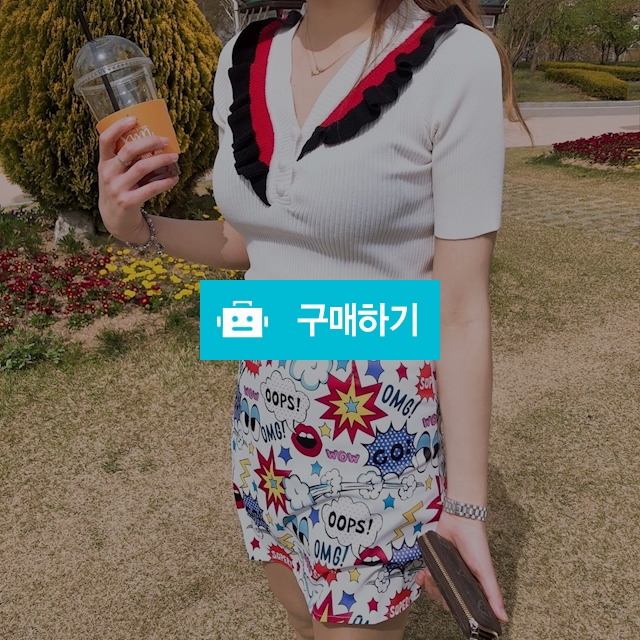 골지프릴화이트니트 / 서울도로시님의 스토어 / 디비디비 / 구매하기 / 특가할인