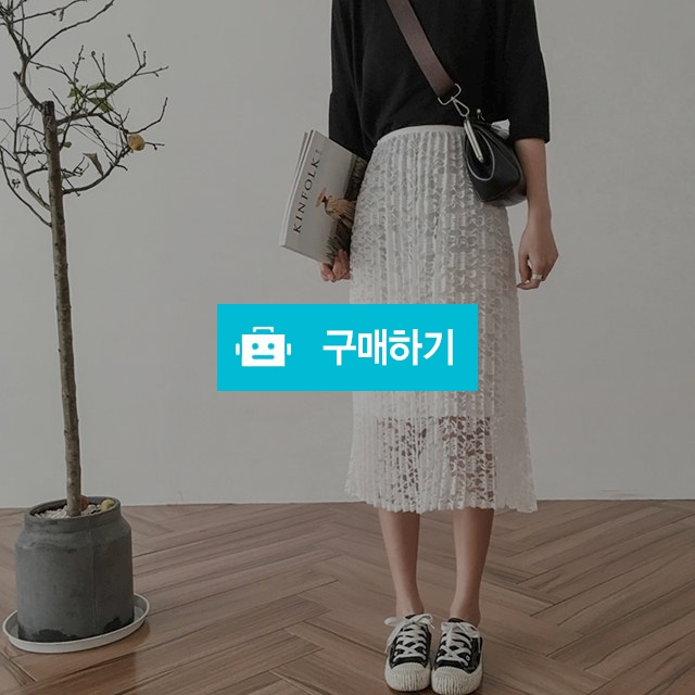 화이트 플라워 레이스 A라인 스커트 / 부티크스타일님의 스토어 / 디비디비 / 구매하기 / 특가할인