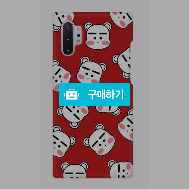 무뚝뚝 곰돌이 무광하드케이스 (빨간색)(갤럭시 시리즈) / 슈몽슈몽 / 디비디비 / 구매하기 / 특가할인