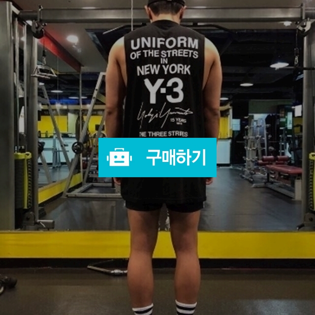 Y-3 시티로고 남자 나시티 / 남성의류 쇼핑몰 / 디비디비 / 구매하기 / 특가할인
