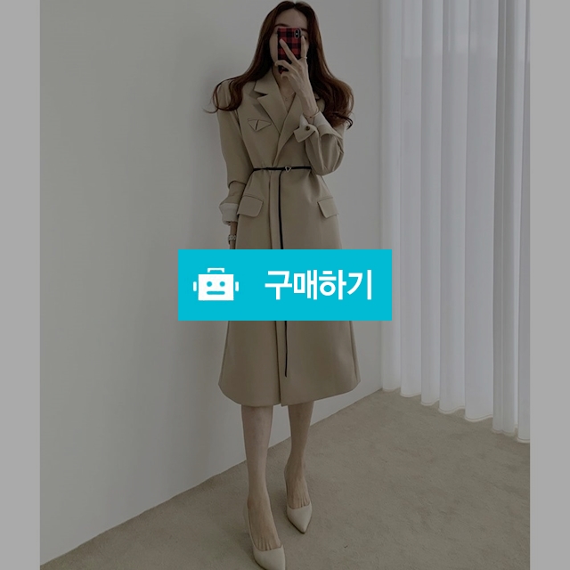 봄신상 [벨트롱코트] 여자코트 트렌치코트 여자바바리 / GOD도매 / 디비디비 / 구매하기 / 특가할인