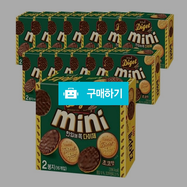 오리온 닥터유 다이제미니 초코맛 80g x 14개 / 소공자몰님의 스토어 / 디비디비 / 구매하기 / 특가할인