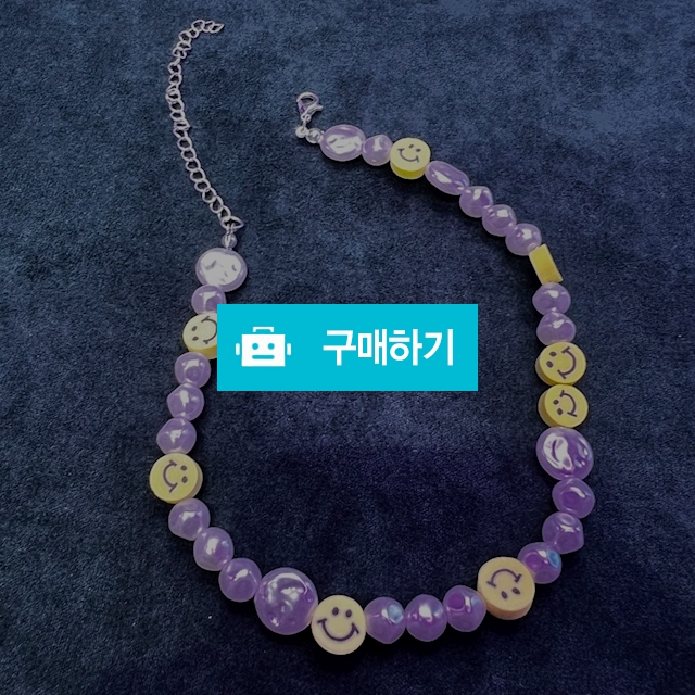 스마일 진주 비즈목걸이 / 스월빈 / 디비디비 / 구매하기 / 특가할인