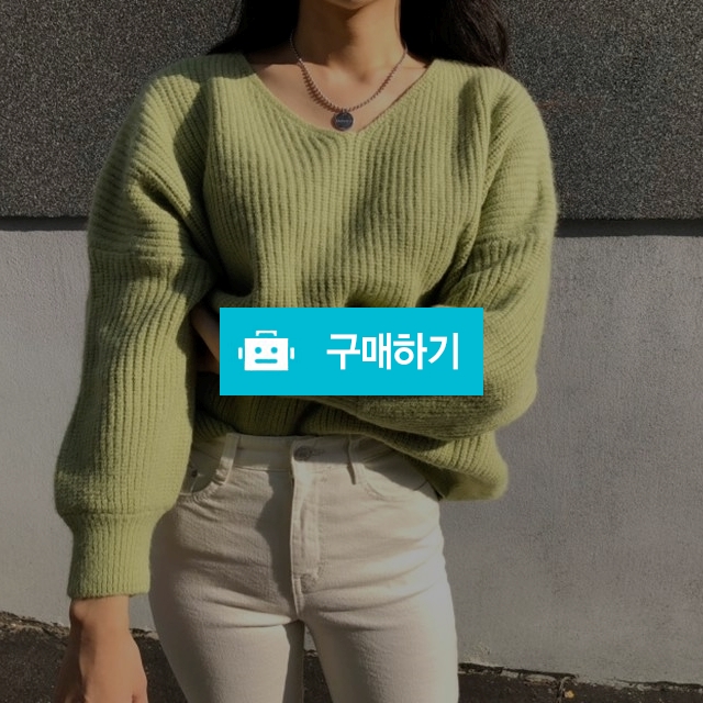 브이넥 울하찌니트 / 데이오구님의 스토어 / 디비디비 / 구매하기 / 특가할인