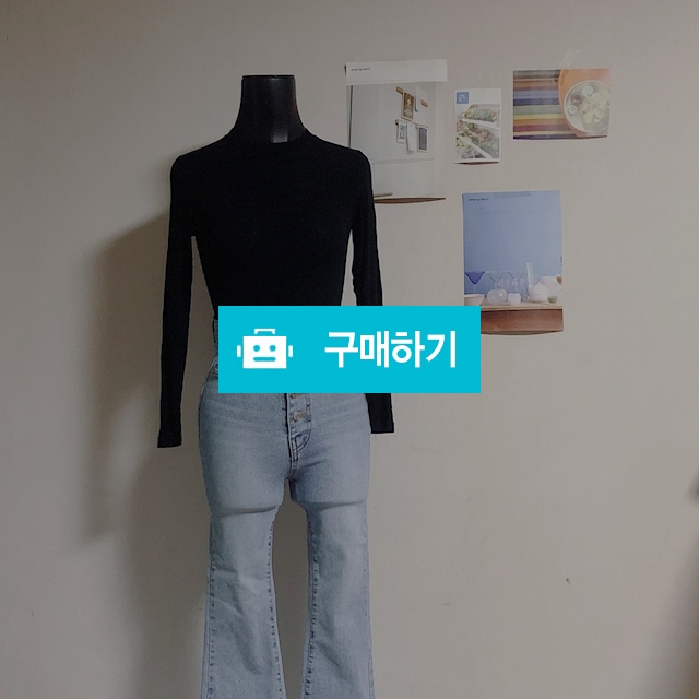 5버튼 하이웨스트 청바지 / mixique / 디비디비 / 구매하기 / 특가할인
