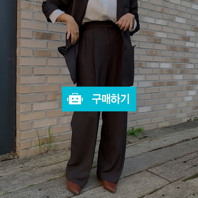 루즈핏 가을 팬츠 셋업 세트 / 마인드식스 / 디비디비 / 구매하기 / 특가할인