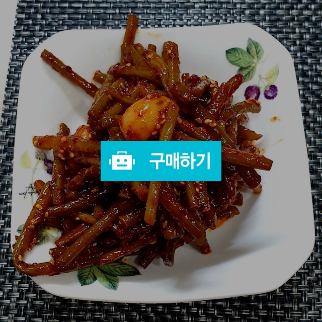 국산  마늘쫑 장아찌 양념무침 / 무창포건어물천국 / 디비디비 / 구매하기 / 특가할인