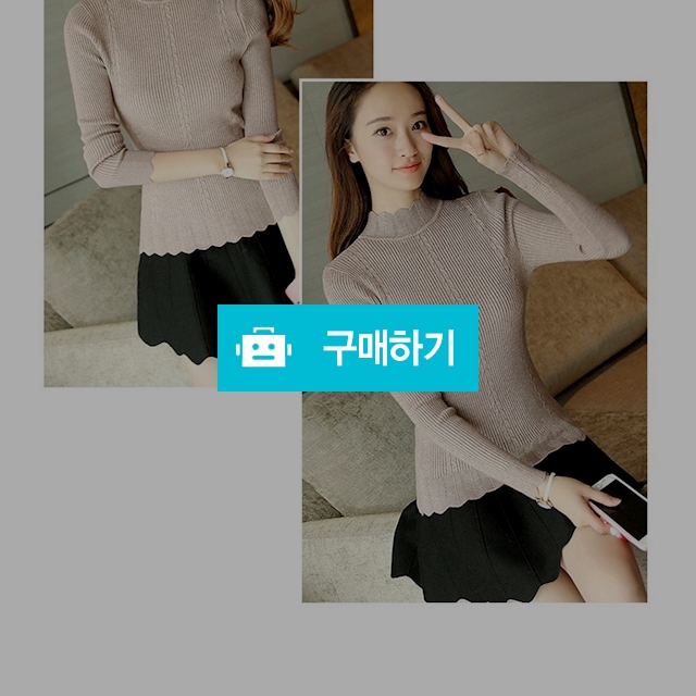물결반목 니트 605 / 오하라님의 스토어 / 디비디비 / 구매하기 / 특가할인