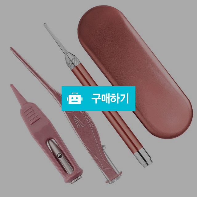 LED 귀지제거 핀셋 귀이개 set / 텐도씨 / 디비디비 / 구매하기 / 특가할인