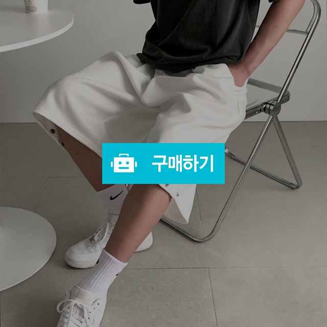남자 와이드 버뮤다팬츠 빅사이즈 회색바지 고무줄 밴딩 통넓은 통큰반바지 / 댕유마켓님의 스토어 / 디비디비 / 구매하기 / 특가할인