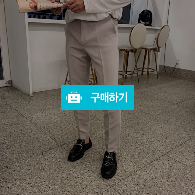남자 10부 히든 밴딩 스판 슬랙스 5color / 그와그녀 / 디비디비 / 구매하기 / 특가할인