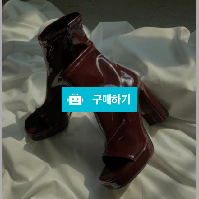 에나멜 10cm 토오픈 앵클부츠 / 인더바비님의 스토어 / 디비디비 / 구매하기 / 특가할인