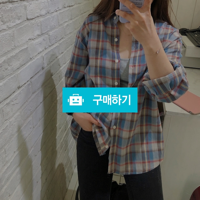 윈 체크 남방 / 벤딩머신 / 디비디비 / 구매하기 / 특가할인