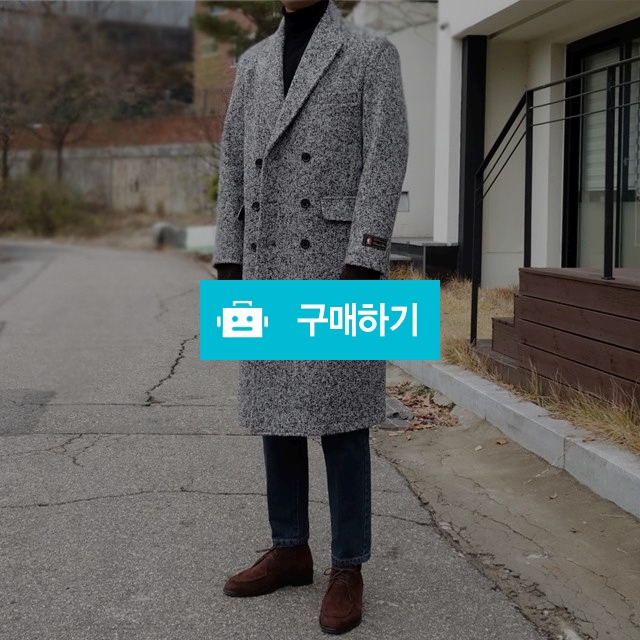 프리미엄 헤비 울 헤링본 롱 코트 / 바이심즈 / 디비디비 / 구매하기 / 특가할인