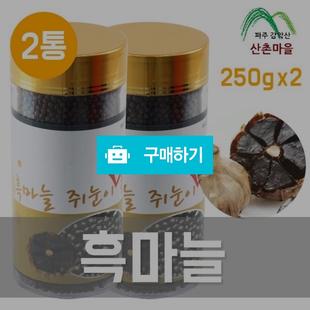 산촌마을 흑마을 쥐눈이콩 청국장환 250g x 2 / 팜무몰 / 디비디비 / 구매하기 / 특가할인