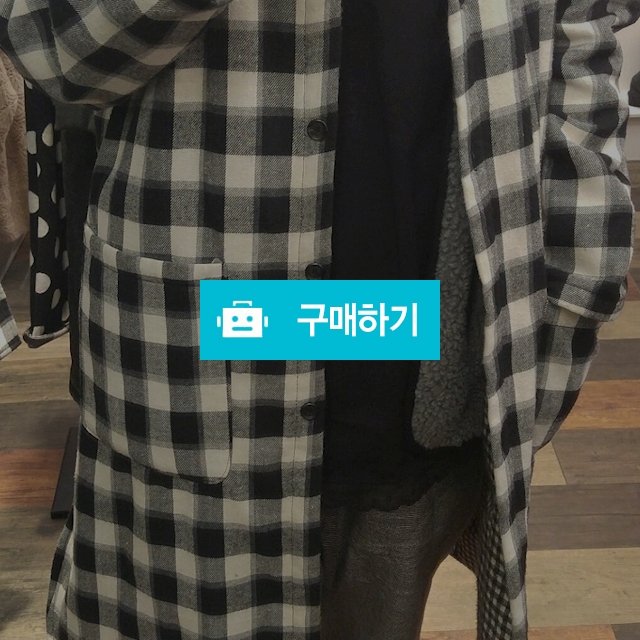 포근 체크 롱 jk / 이수민님의 스토어 / 디비디비 / 구매하기 / 특가할인