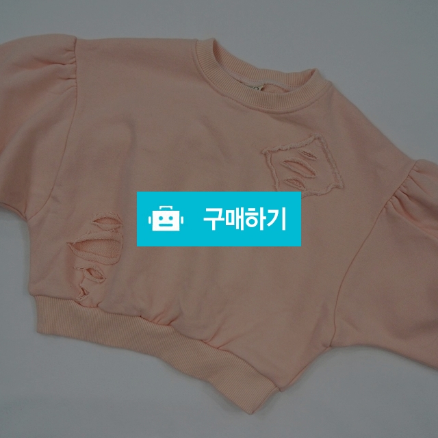 셔링 소매 맨투맨 / 밤비노 앤 밤비나 / 디비디비 / 구매하기 / 특가할인