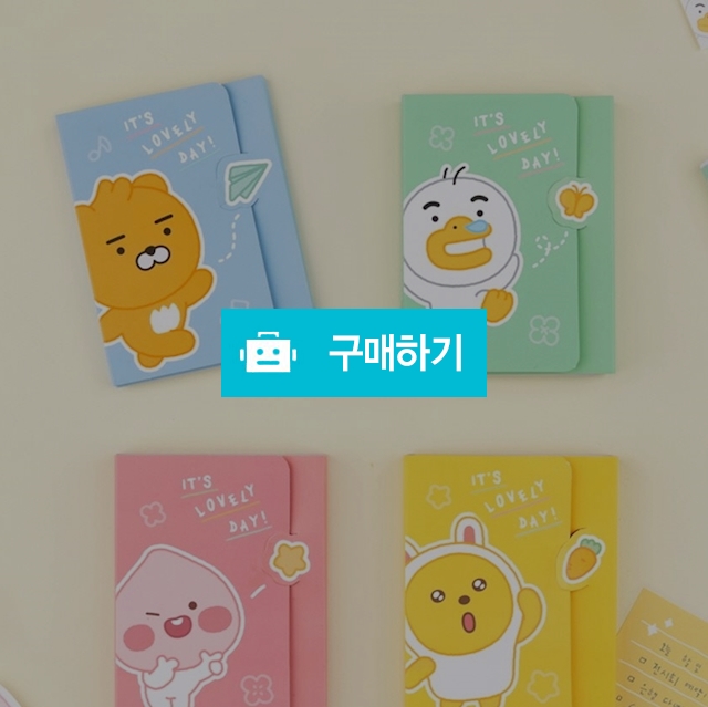 카카오프렌즈 인덱스 러블리 4단 점착 메모지 / 설래임 / 디비디비 / 구매하기 / 특가할인