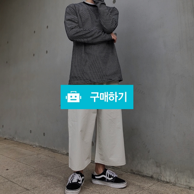 와이드 크롭 밴딩 팬츠(화이트) / 우제스트 / 디비디비 / 구매하기 / 특가할인