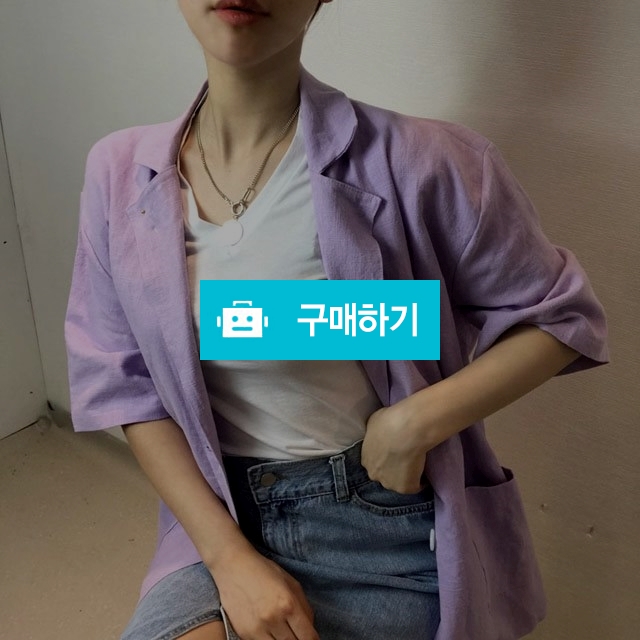 루즈핏 싱글 포켓 린넨 하프자켓 / minmin님의 스토어 / 디비디비 / 구매하기 / 특가할인