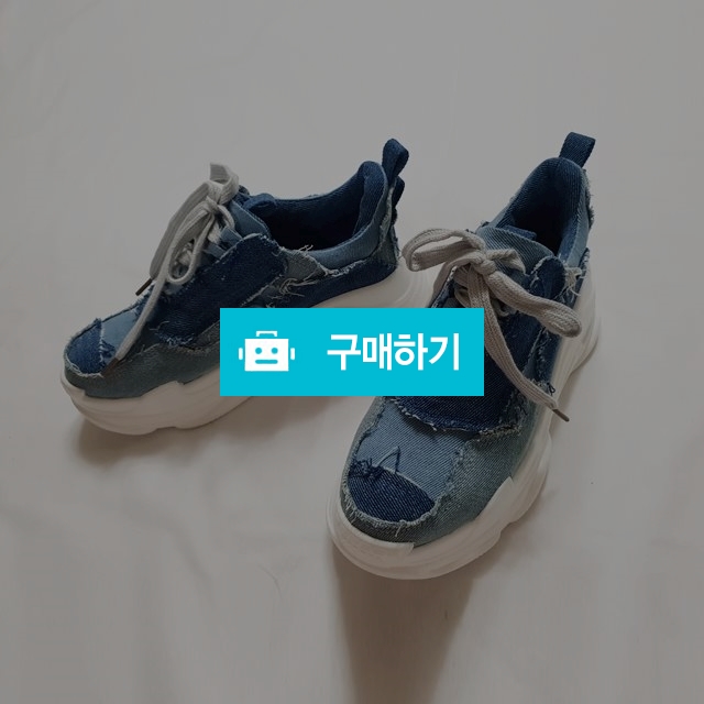 빈티지 데님 스니커즈 / 폭신 / 디비디비 / 구매하기 / 특가할인