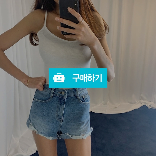 여름 슬림핏 골지 민소매 나시티 / 파이브룸 / 디비디비 / 구매하기 / 특가할인