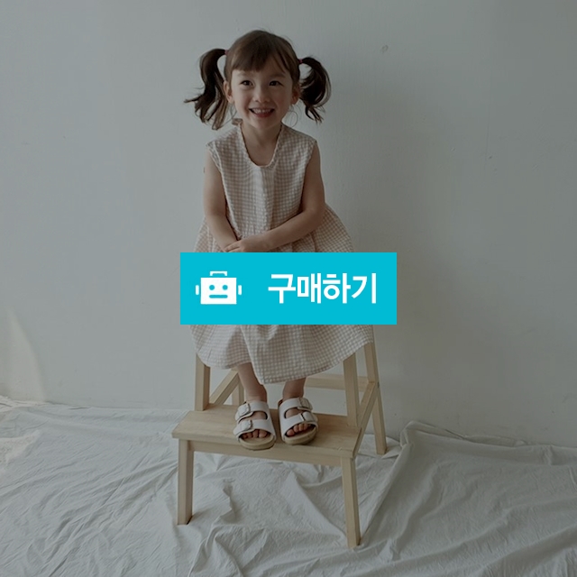 와플체크원피스 / 시크릿키즈님의 스토어 / 디비디비 / 구매하기 / 특가할인