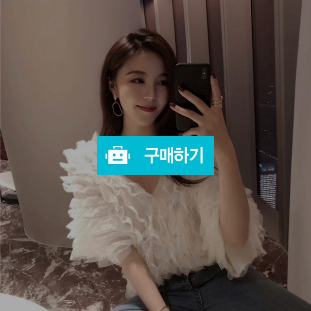 엔젤 쉬폰 레이스 블라우스 / 장위동홍당무님의 스토어 / 디비디비 / 구매하기 / 특가할인