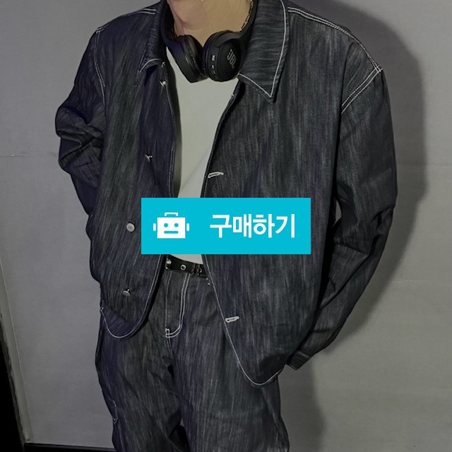 트러커자켓 흑청자켓 남자 오버핏 봄 아우터 / 스월빈 / 디비디비 / 구매하기 / 특가할인