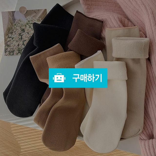 [앤어바웃] 겨울 포근 기모 방한 골지 융털 보온양말5켤레 / 앤어바웃 / 디비디비 / 구매하기 / 특가할인