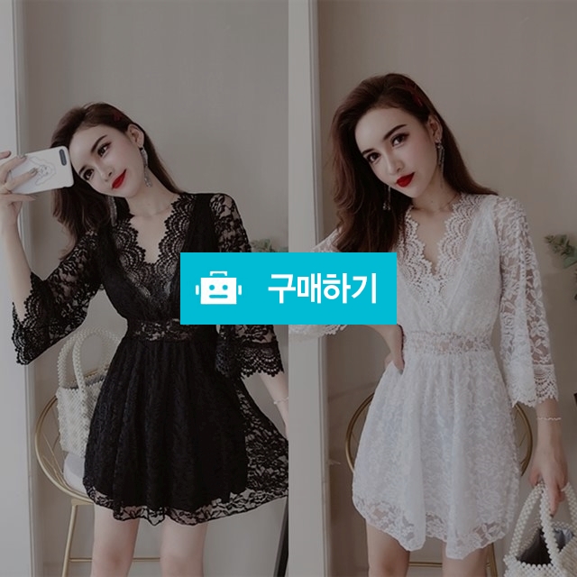 케이프 레이스 섹시원피스  / 와드팩토리 / 디비디비 / 구매하기 / 특가할인